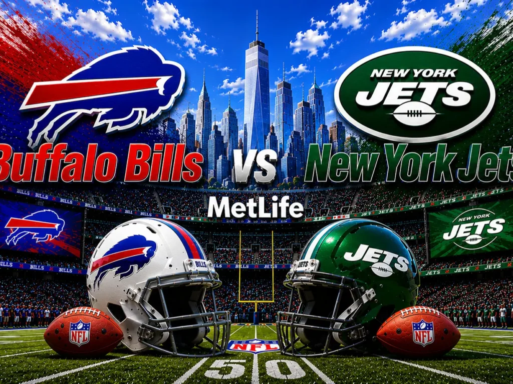 Football NFL: Bills vs Jets (2 jours / 1 nuit) - 14 au 15 novembre 2026.